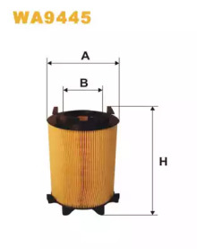 WIX FILTERS wa9445 -  Воздушный фильтр
